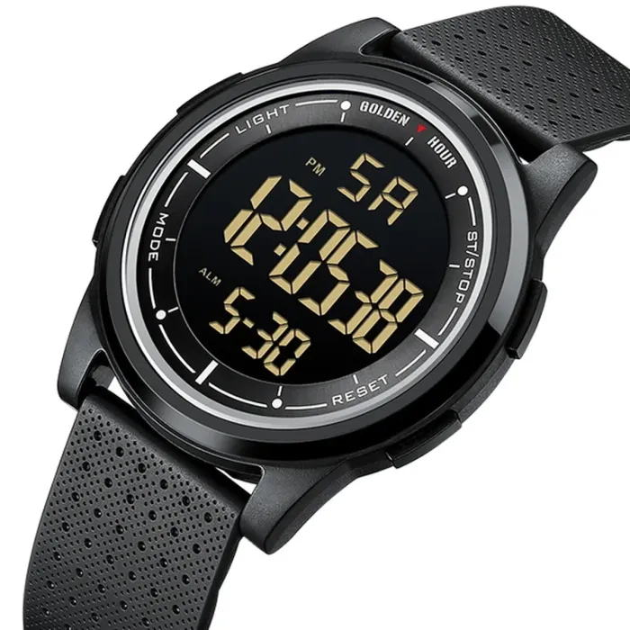 Чоловічий водостійкий спортивний тактичний годинник GoldenHour Water - зображення 1