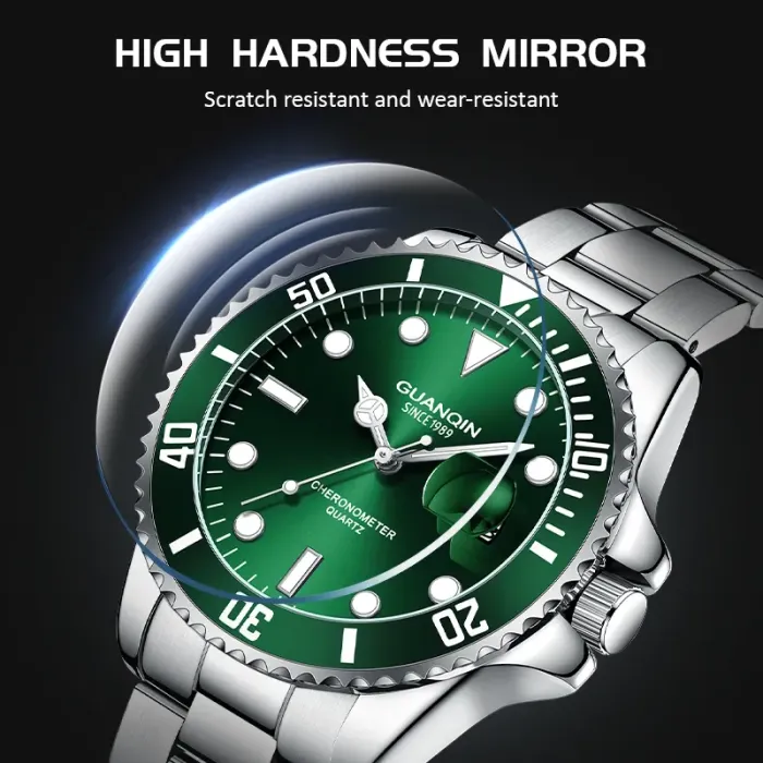 Чоловічий водостійкий годинник Guanquin Materhorn 5 Bar - зображення 4