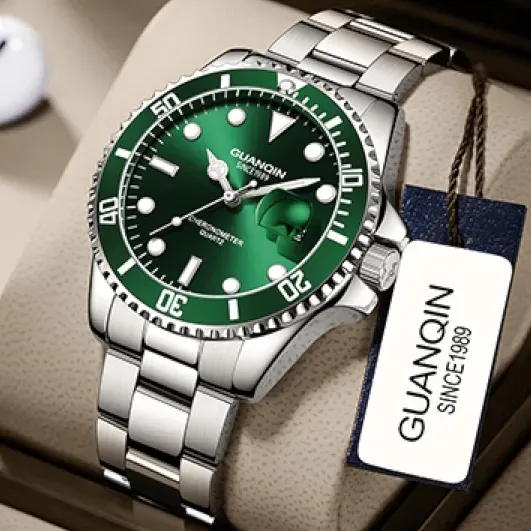 Чоловічий водостійкий годинник Guanquin Materhorn 5 Bar - зображення 6