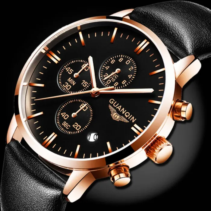 Чоловічі годинники Guanquin Digit - зображення 1