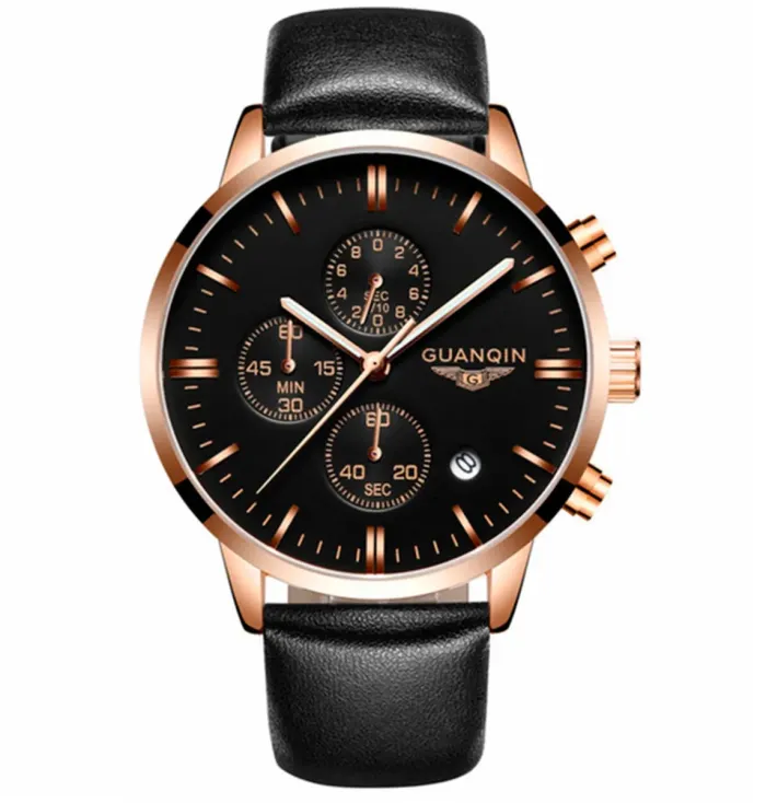 Чоловічі годинники Guanquin Digit - зображення 2