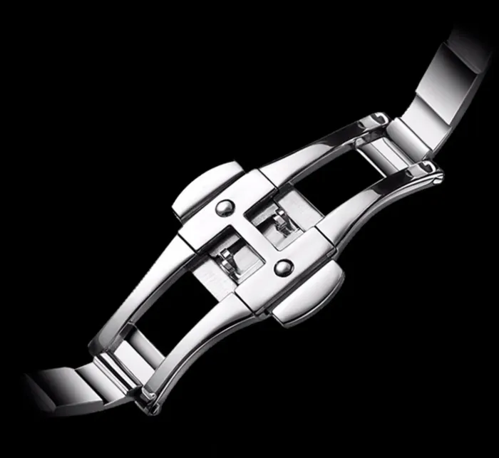 Чоловічий класичний кварцовий годинник Guanquin Liberty Blue 8802 - зображення 10