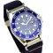 Чоловічий годинник Hemsut Zurich Carekiso Nylon Blue, 2 ремінці