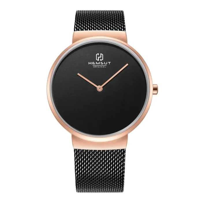 Чоловічі годинники Hemsut Men Black - зображення 2