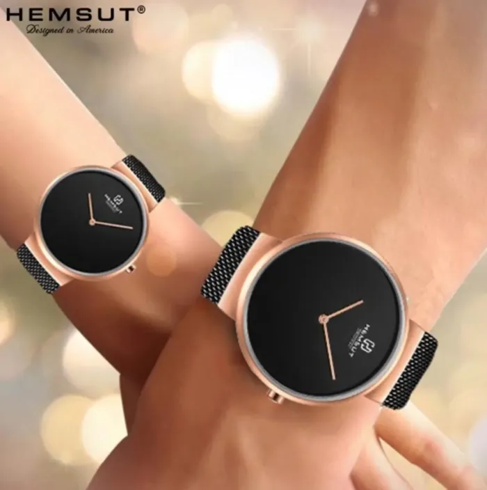 Чоловічі годинники Hemsut Men Black - зображення 4