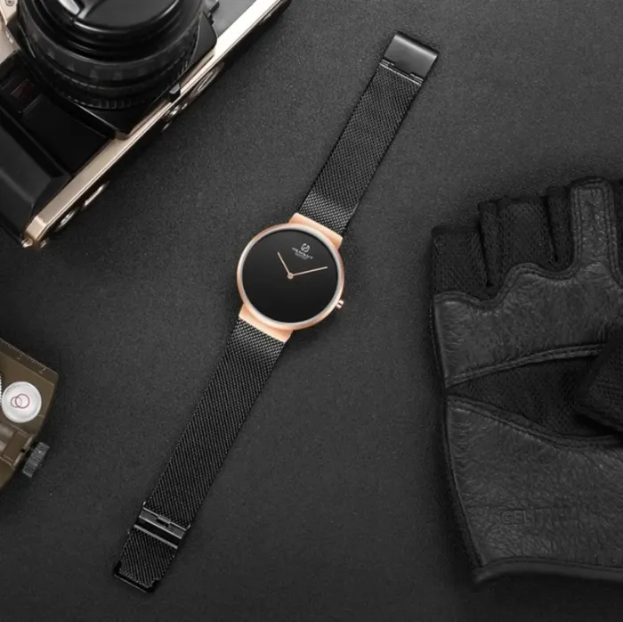 Чоловічі годинники Hemsut Men Black - зображення 7