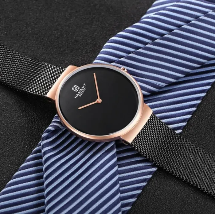 Чоловічі годинники Hemsut Men Black - зображення 6