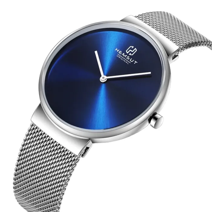Чоловічі годинники Hemsut Men Blue - зображення 1