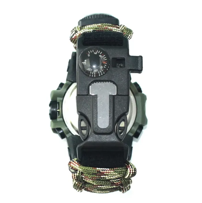 Чоловічий водостійкий спортивний тактичний з компасом годинник Hemsut Military з компасом - зображення 7
