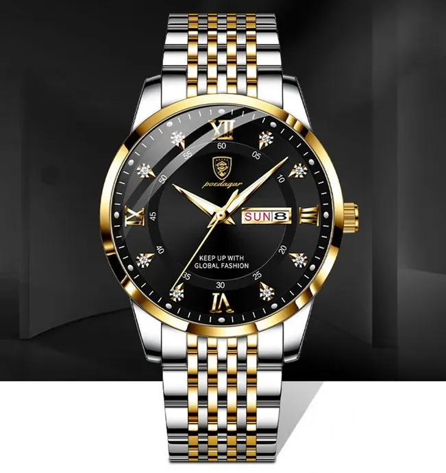 Чоловічий годинник Hemsut Poedagar Deluxe, 2 ремінці - зображення 3