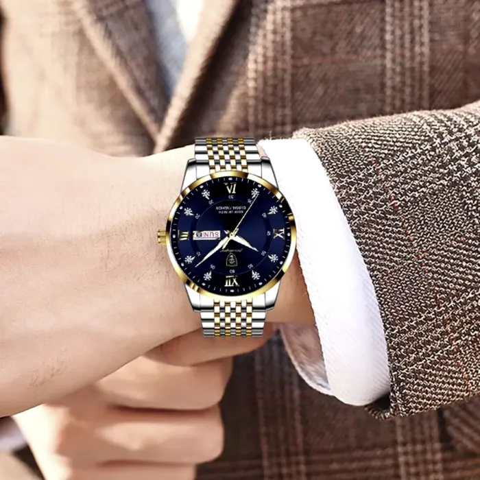 Чоловічий годинник Hemsut Poedagar Blue - зображення 4