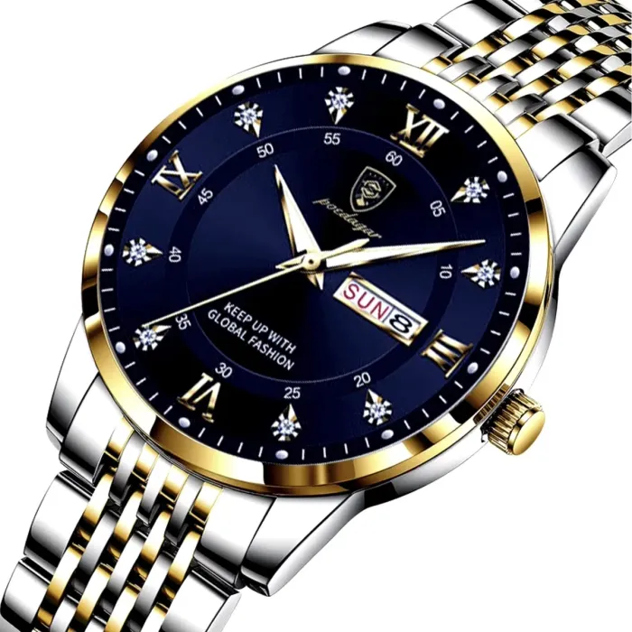 Чоловічий годинник Hemsut Poedagar Blue - зображення 1