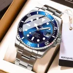 Чоловічий годинник Hemsut Zurich Blue