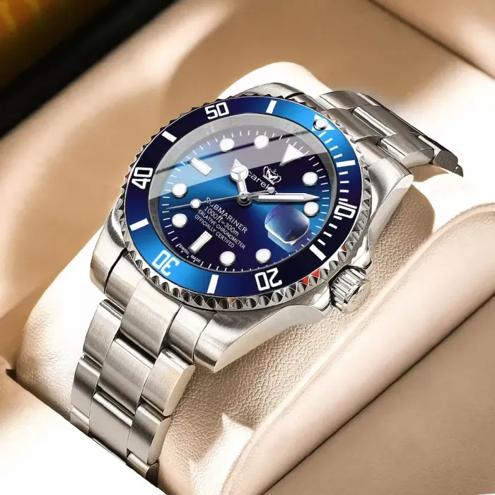 Чоловічий годинник Hemsut Zurich Carekiso Nylon Blue, 2 ремінці - зображення 4