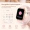Розумний смарт годинник Smart Dream Silver Rubber