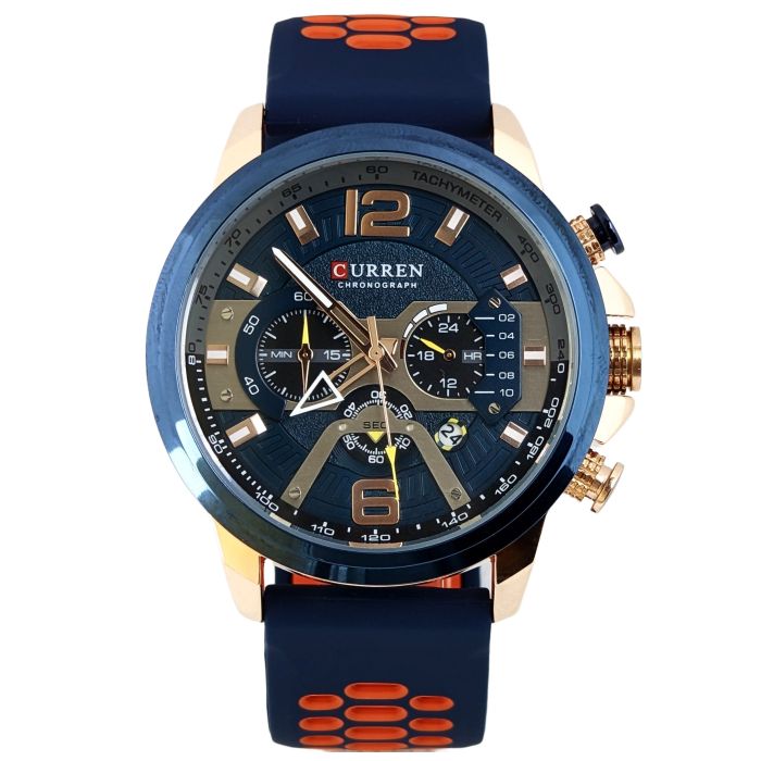 Чоловічий годинник Curren Toronto Lava Blue - зображення 2