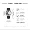 Чоловічий годинник Tomi Gear Black