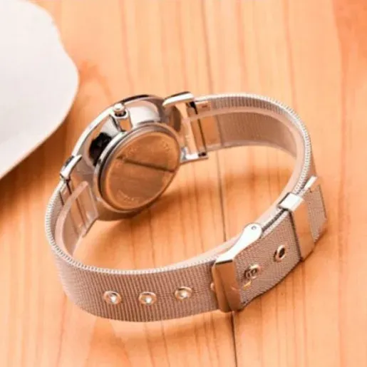 Ремінець металевий срібний розмір 20 Geneva - зображення 2