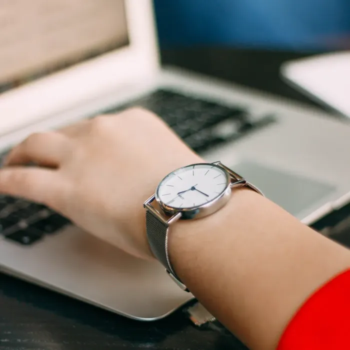 Жіночий годинник Geneva Steel Silver УЦІНКА - зображення 6