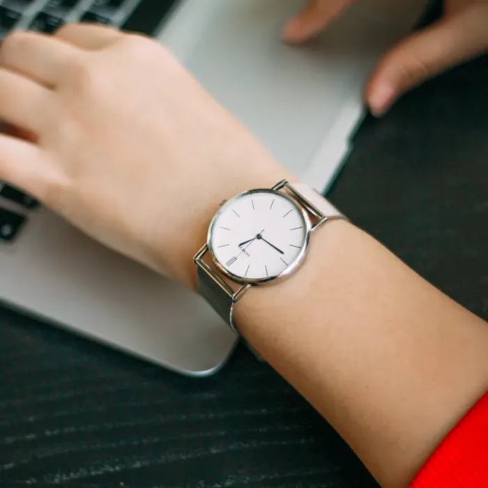 Жіночий годинник Geneva Steel Silver УЦІНКА - зображення 7