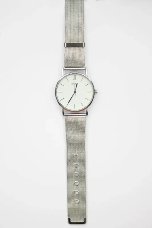 Жіночий годинник Geneva Steel Silver УЦІНКА - зображення 5