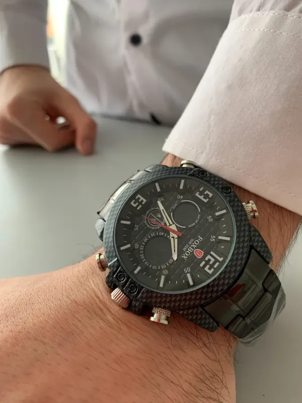 Чоловічий спортивний тактичний годинник Lige FoxBox - зображення 9