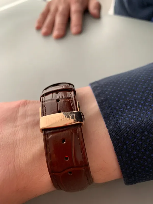 Чоловічий механічний годинник Lobinni Favorite - зображення 8