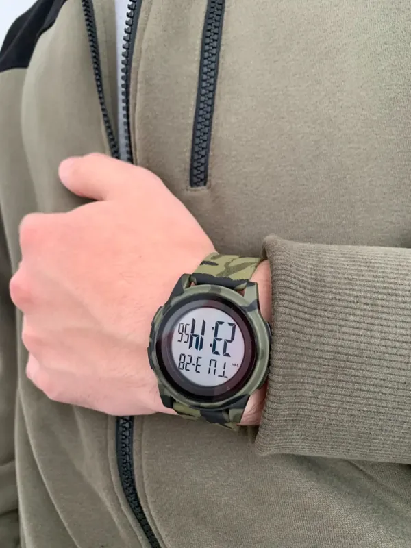 Чоловічий спортивний тактичний годинник Skmei Military New - зображення 7