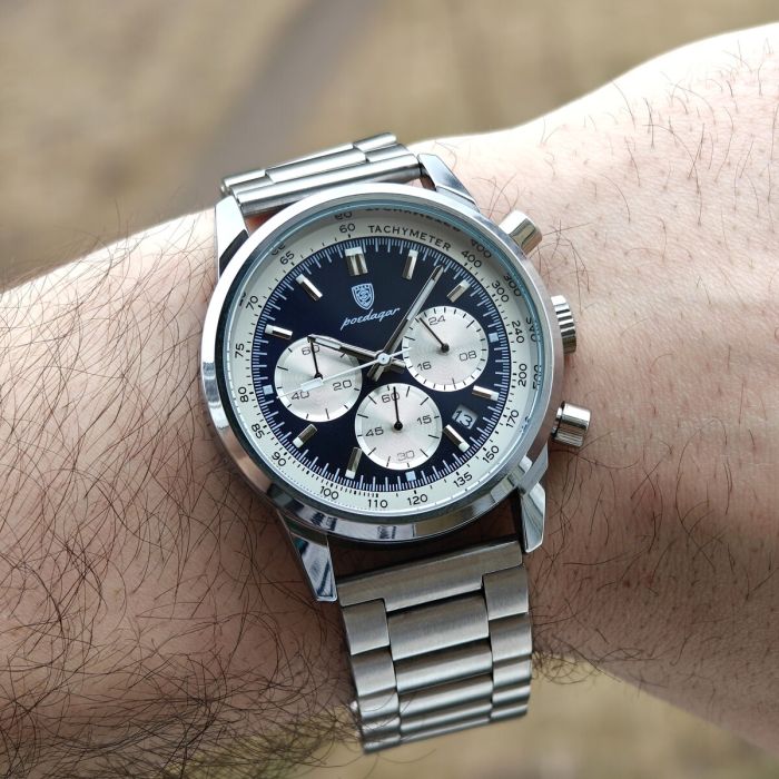 Чоловічий годинник Poedagar Innova Steel, 2 ремінці - изображение 7