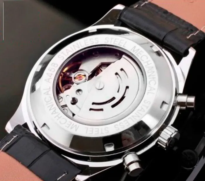 Чоловічі годинники Jaragar Elite White - зображення 5