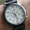 Чоловічий механічний годинник Jaragar Elite White Rubber, 2 ремінці