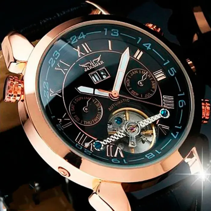 Чоловічі годинники Jaragar Turboulion - зображення 10