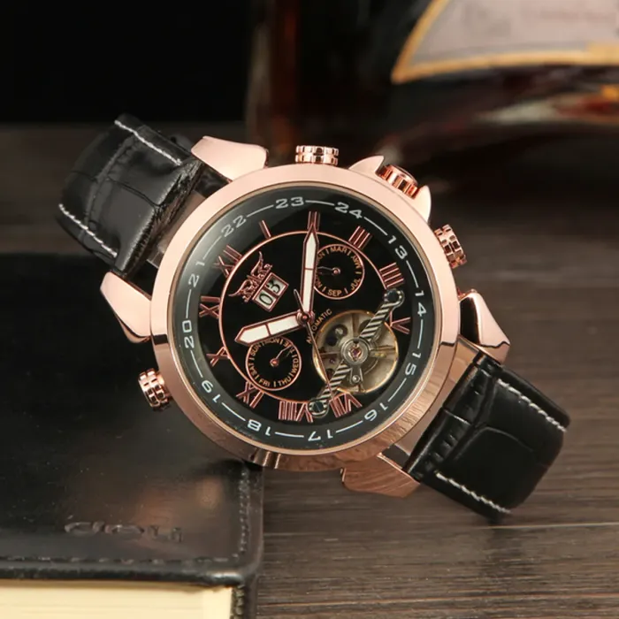 Чоловічі годинники Jaragar Turboulion - зображення 6