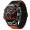 Розумний смарт годинник Smart Delta K52 Orange Black, 3 ремінці