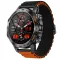 Розумний смарт годинник Smart Delta K52 Orange Black, 3 ремінці