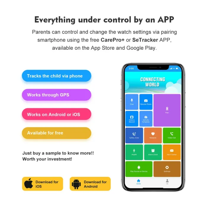 Розумний смарт годинник Smart Kinder GPS Tracking - зображення 9