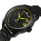 Чоловічий спортивний годинник Naviforce Kvantum Black Steel, 2 ремінці