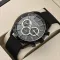 Чоловічий водостійкий годинник Lee Cooper England Midnight Black, 2 ремінці