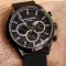 Чоловічий водостійкий годинник Lee Cooper England Midnight Black, 2 ремінці