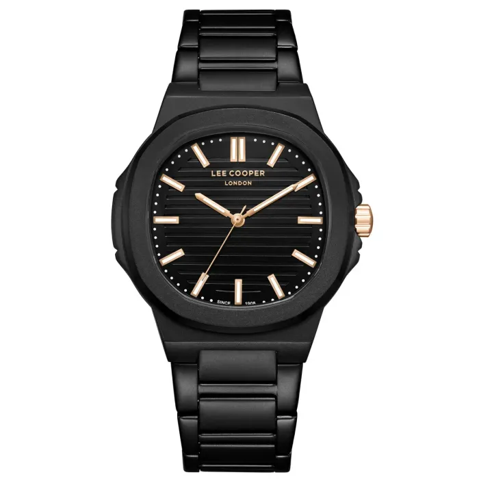 Чоловічий годинник Lee Cooper Brand Black - зображення 2