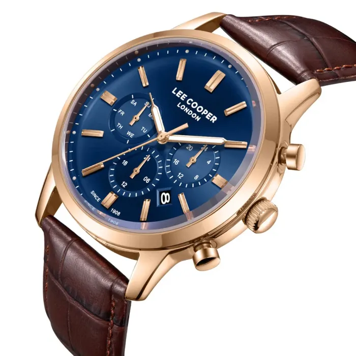 Чоловічий годинник Lee Cooper Coffee - зображення 1