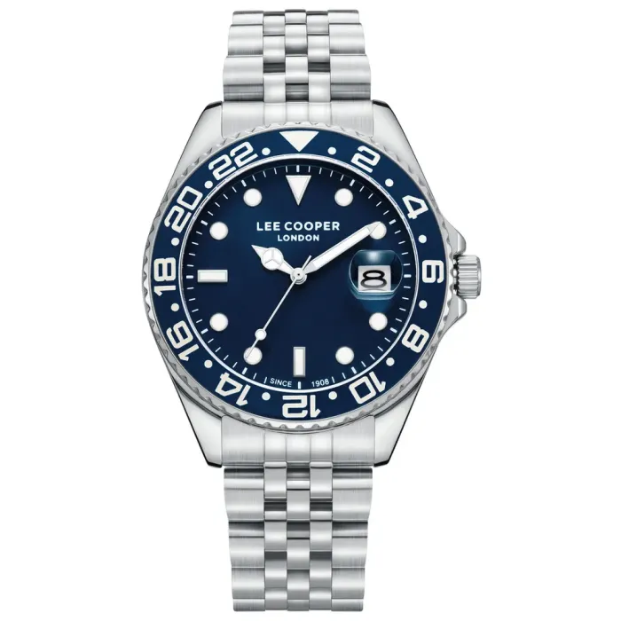 Чоловічий водостійкий годинник Lee Cooper Daytona Blue - зображення 2