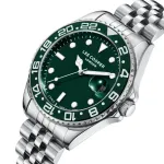 Чоловічий водостійкий годинник Lee Cooper Daytona Green