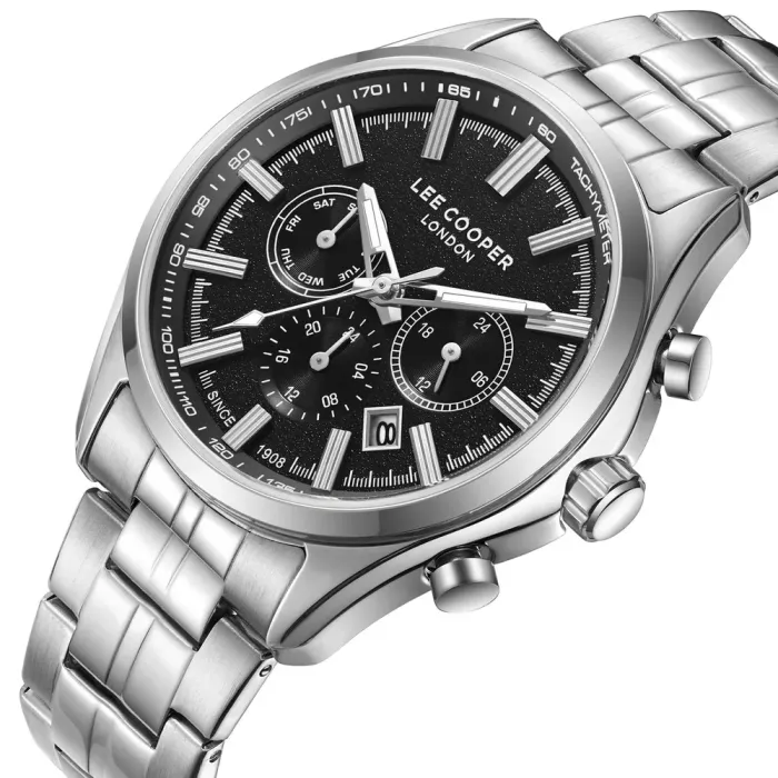 Чоловічий годинник Lee cooper Fenix Black - зображення 1