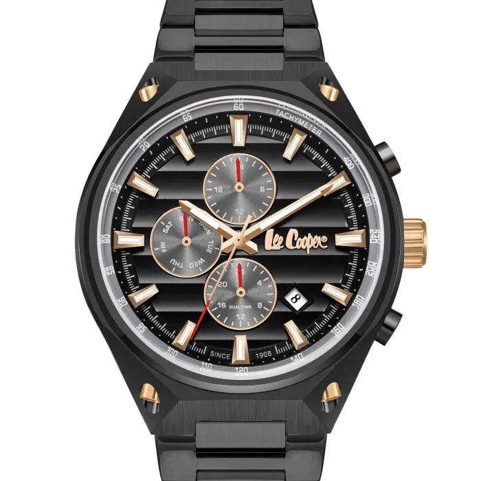 Чоловічий годинник Lee Cooper Ice Black - зображення 3