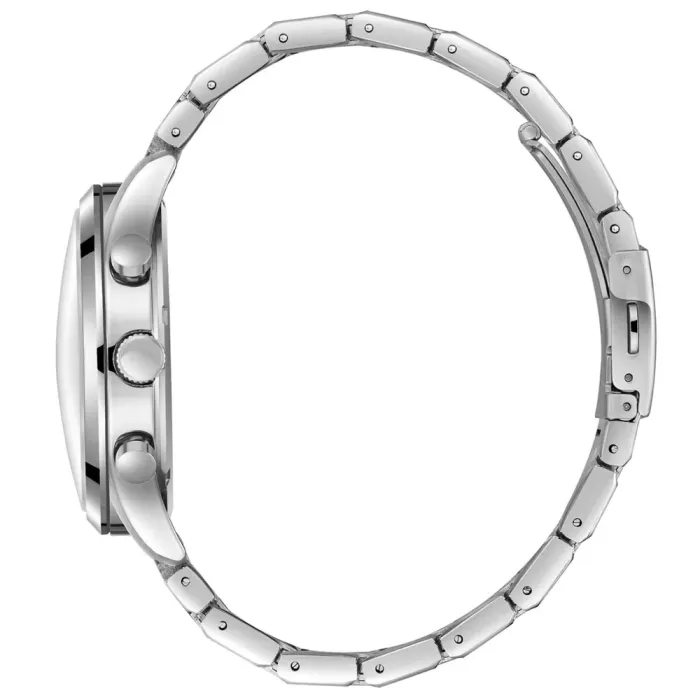 Чоловічий водостійкий годинник Lee Cooper England Silver - зображення 4