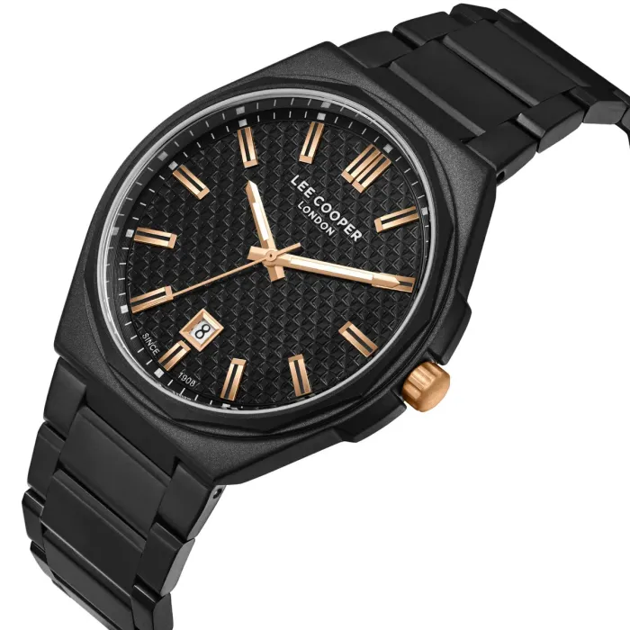 Чоловічий годинник Lee Cooper Knight Black - зображення 1