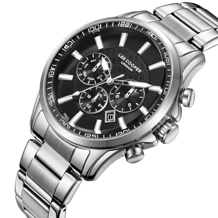 Чоловічий водостійкий годинник Lee Cooper SuperMetal - зображення 1