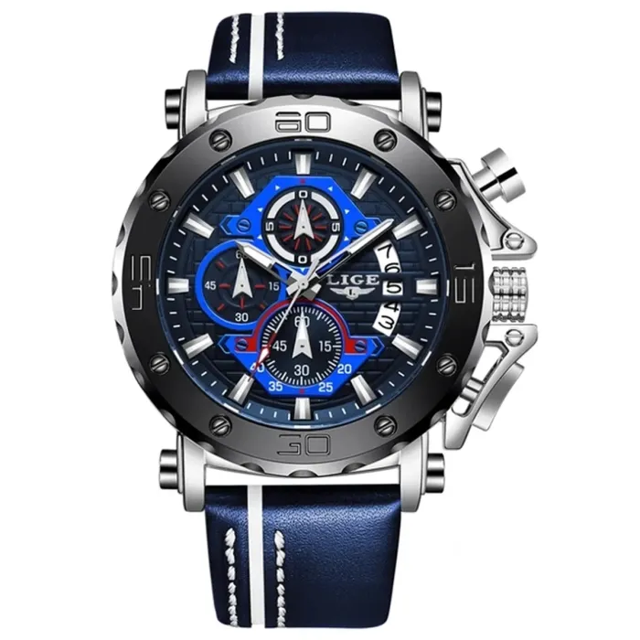 Чоловічі годинники Lige Bali Blue - зображення 2