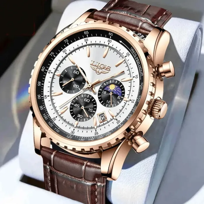 Чоловічий годинник Lige Bomond - зображення 1